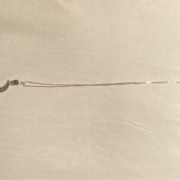 Celtic Moon Necklace and Earrings Set NEW NEVER WORN HANDMADE - Picture 8 of 9